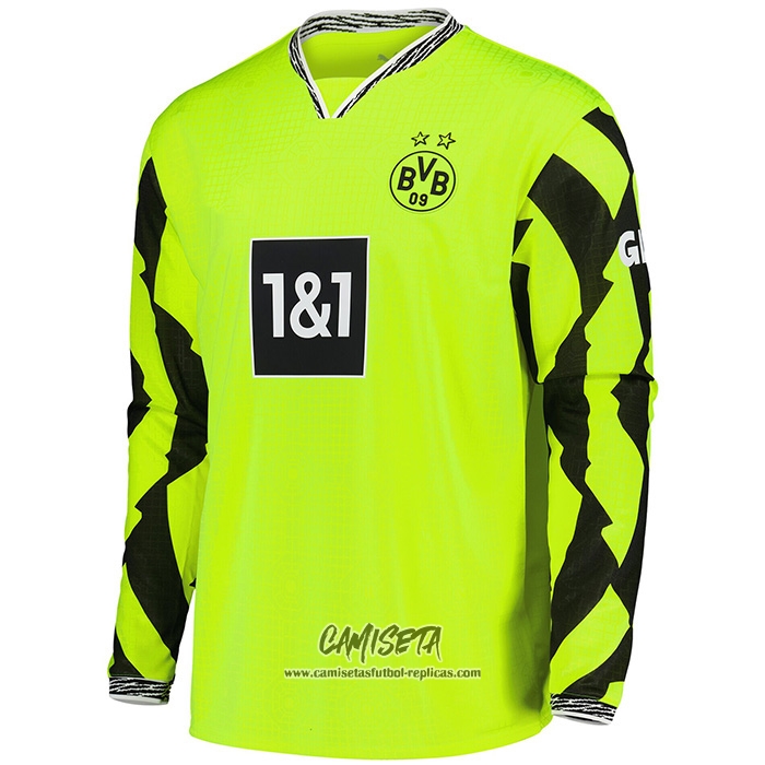Camiseta Borussia Dortmund Special 2024-2025 Manga Larga Amarillo